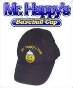 Mr Happy's Baseball Cap Plus 8 Clear Condoms